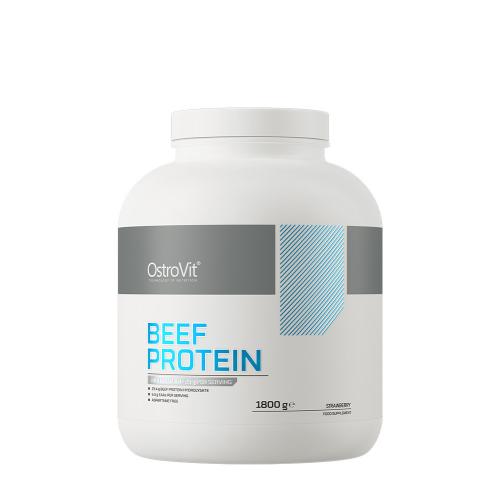 OstroVit Proteine din carne de vită - Beef Protein (1800 g, Căpșuni)