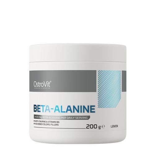 OstroVit Beta-Alanina pulbere - Beta-Alanine Powder (200 g, Lămâie)