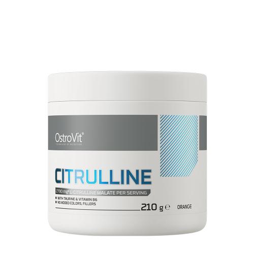 OstroVit Citrulină pulbere - Citrulline Powder (210 g, Portocale)