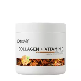   OstroVit Colagen + Vitamina C - Collagen + Vitamin C (200 g, Cola & Rum)