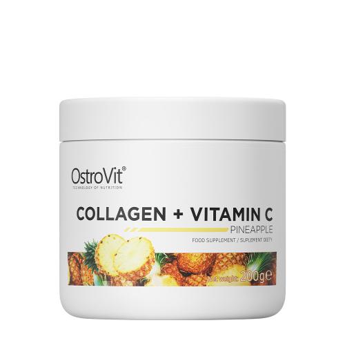 OstroVit Colagen + Vitamina C - Collagen + Vitamin C (200 g, Ananas)