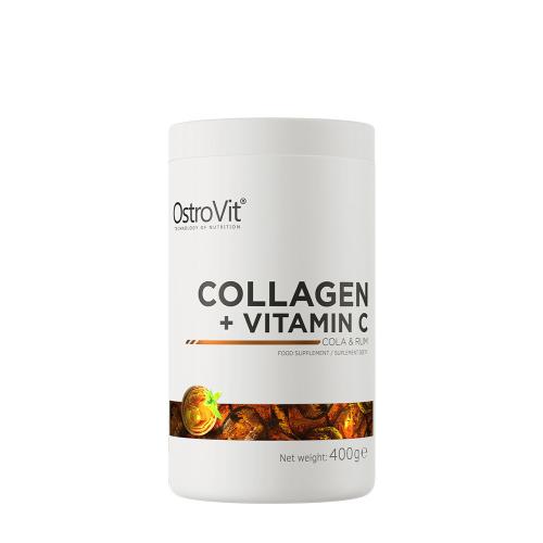 OstroVit Colagen + Vitamina C - Collagen + Vitamin C (400 g, Cola & Rum)