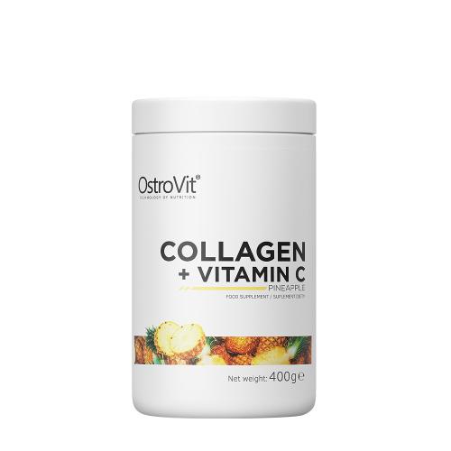 OstroVit Colagen + Vitamina C - Collagen + Vitamin C (400 g, Ananas)