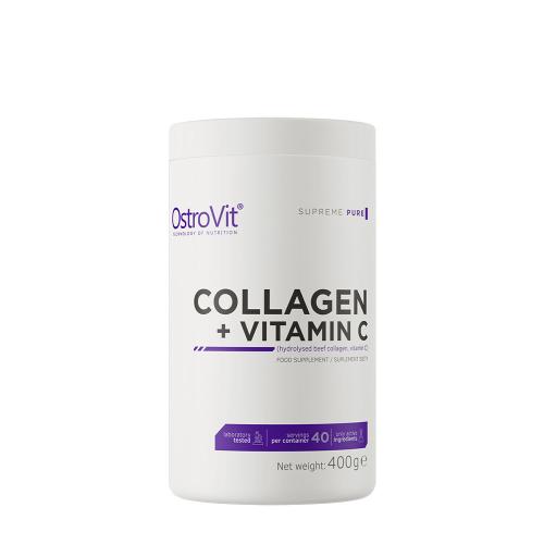 OstroVit Colagen + Vitamina C - Collagen + Vitamin C (400 g, Natural)