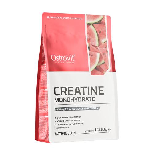 OstroVit Creatină monohidrat - Creatine Monohydrate (1000 g, Pepene Roșu)