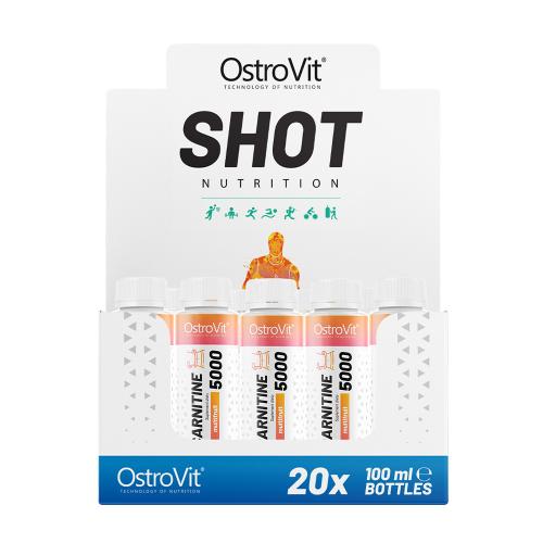 OstroVit L-Carnitină 5000 Shot Display - L-Carnitine 5000 Shot Display (20 x 100 ml)