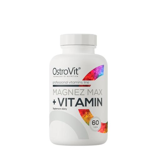 OstroVit Magnez MAX + Vitamina - Magnez MAX + Vitamin (60 Comprimate)