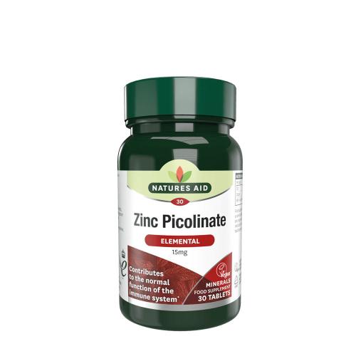 Natures Aid Zinc Picolinate 15 mg (30 Comprimate)