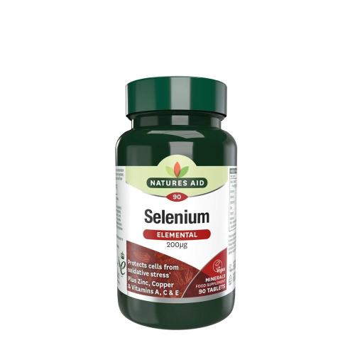 Natures Aid Selenium 200 mcg (90 Comprimate)