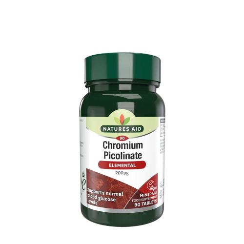 Natures Aid Chromium Picolinate 200 mcg (90 Comprimate)