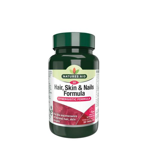 Natures Aid Hair, Skin and Nails Formula (30 Comprimate)