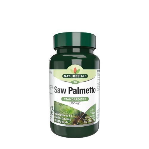 Natures Aid Saw Palmetto Standardised 500 mg (90 Comprimate)