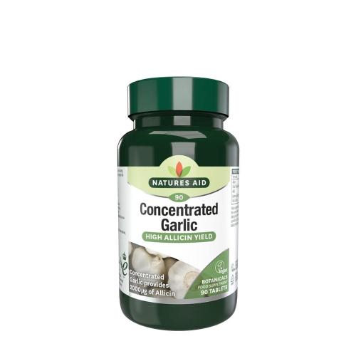 Natures Aid Concentrated Garlic 2000 mcg (90 Comprimate)