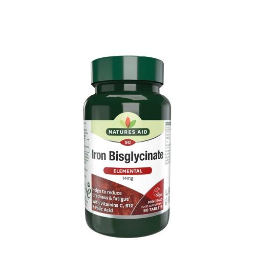 Natures Aid Iron Bisglycinate (90 Comprimate)