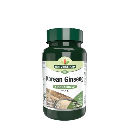 Natures Aid Korean Ginseng (90 Comprimate)