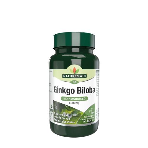 Natures Aid Ginkgo Biloba Standardised 120 mg (90 Comprimate)