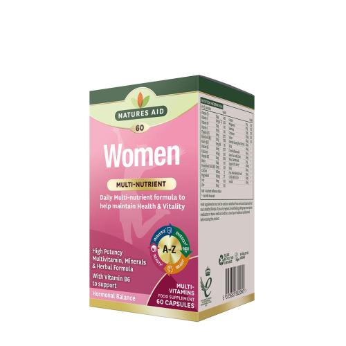 Natures Aid Women's Multi-Vitamins & Minerals (60 Capsule)