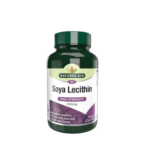 Natures Aid Soya Lecithin 1200 mg (90 Capsule moi)