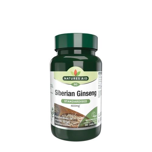 Natures Aid Siberian Ginseng Standardised 400 mg (90 Comprimate)