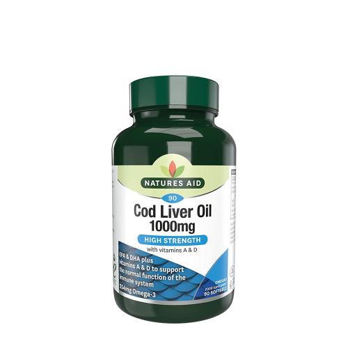 Natures Aid Cod Liver Oil 1000 mg (90 Capsule moi)