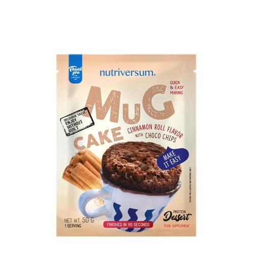 Nutriversum Mug Cake - DESSERT (50 g, Rulou cu Scorțișoară)