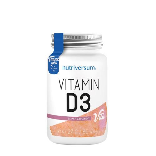 Nutriversum Vitamin D3 4000 IU - VITA (60 Comprimate)