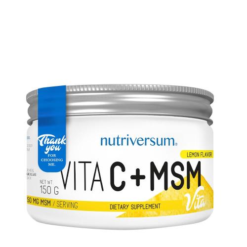 Nutriversum C+MSM - VITA (150 g, Lămâie)