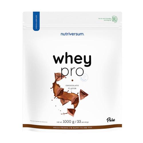 Nutriversum Whey PRO - PURE (1000 g, Ciocolată)