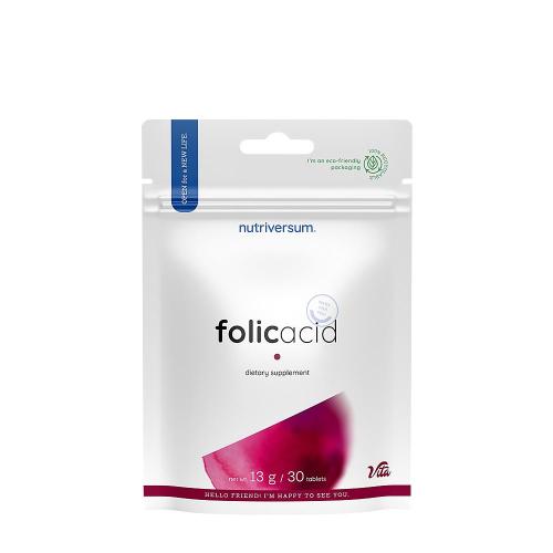 Nutriversum Folic Acid (30 Comprimate)