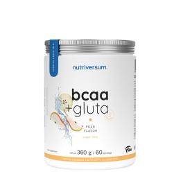 Nutriversum BCAA + GLUTA  (360 g, Pere)