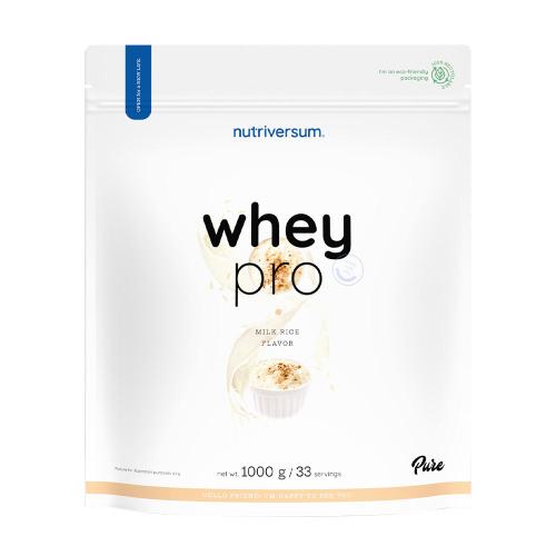 Nutriversum Whey PRO - PURE (1000 g, Orez cu lapte)