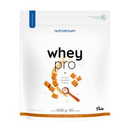 Nutriversum Whey PRO - PURE (1000 g, Caramel Sărat)