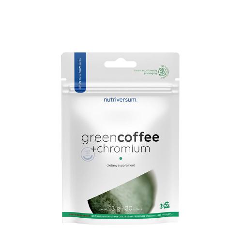Nutriversum Green Coffee Bean + Chrome (30 Comprimate)