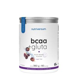 Nutriversum BCAA + GLUTA  (360 g, Struguri Albaștri)