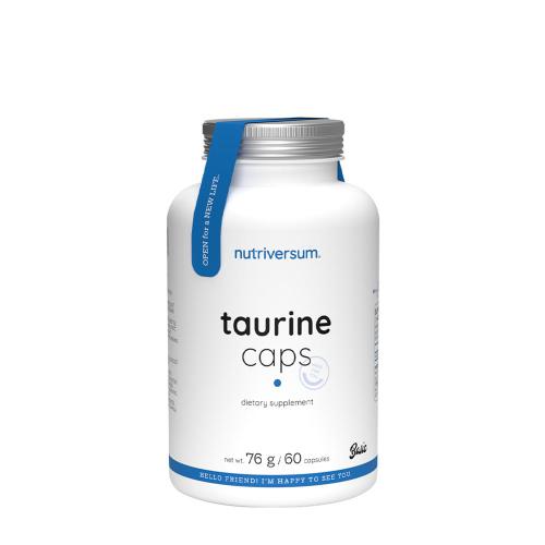 Nutriversum Taurine Caps - BASIC (60 Capsule, Fără adaos de aromă)