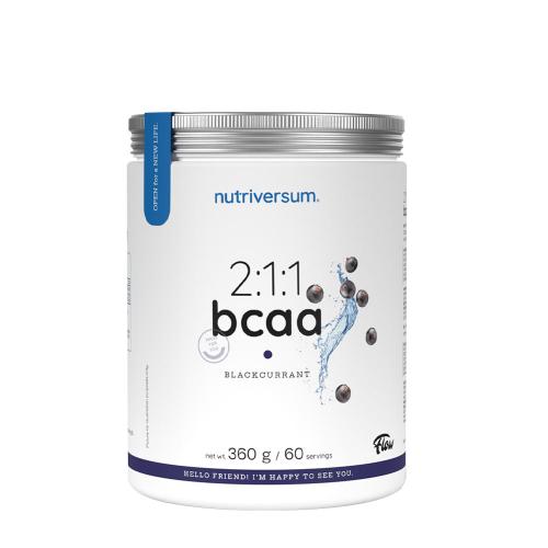 Nutriversum 2:1:1 BCAA - FLOW (360 g, Coacăze Negre)