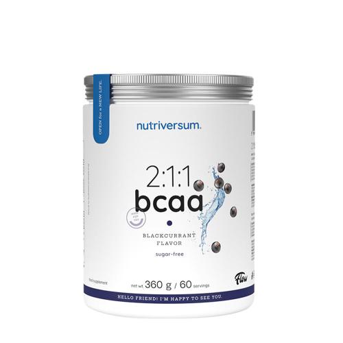 Nutriversum 2:1:1 BCAA - FLOW (360 g, Coacăze Negre)