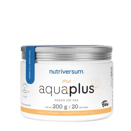 Nutriversum Aqua Plus - FLOW (200 g, Ceai Rece cu Piersici)