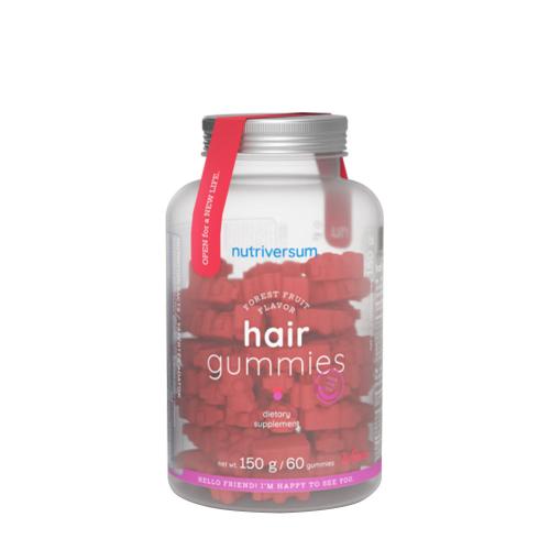 Nutriversum Hair Gummies - WOMEN  (60 Jeleuri, Fructe de Pădure)