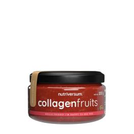   Nutriversum Fructe cu colagen - Collagen Fruits (200 g, Căpșuni)