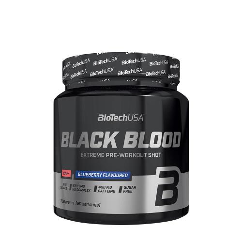 BioTechUSA Black Blood CAF+ (300 g, Afine Albastre)