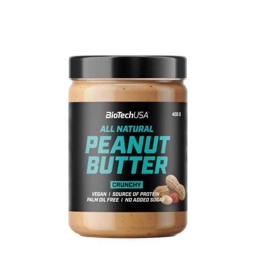 BioTechUSA Peanut Butter (400 g, Crocant)