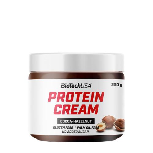 BioTechUSA Protein Cream (200 g, Cu Alune și Cacao)