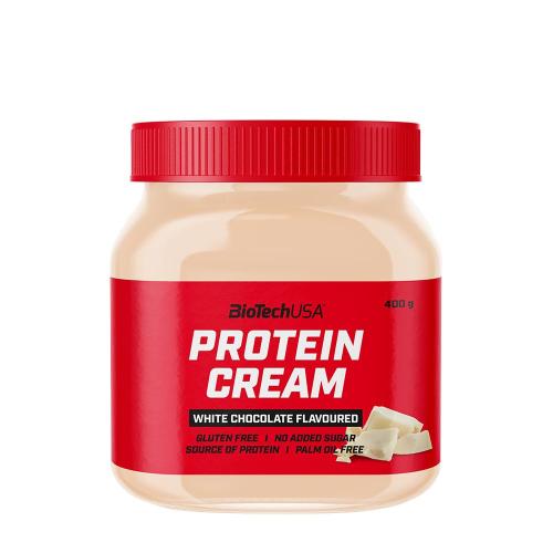 BioTechUSA Protein Cream (400 g, Ciocolată Albă)