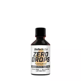   BioTechUSA Zero Drops  (50 ml, Biscuiți cu Ciocolată și Cremă )