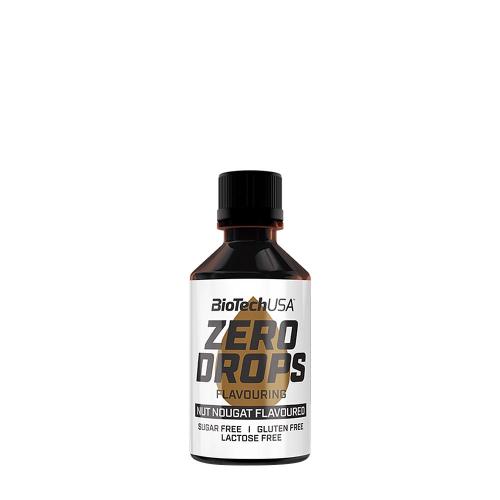 BioTechUSA Zero Drops  (50 ml, Nuga cu nucă)