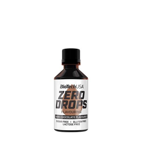 BioTechUSA Zero Drops  (50 ml, Ciocolată Neagră)