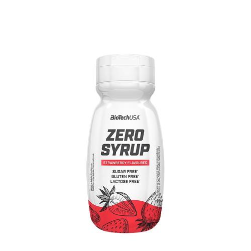 BioTechUSA Zero Syrup (320 ml, Căpșuni)