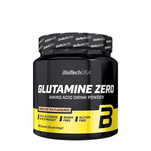 BioTechUSA Glutamine Zero (300 g, Ceai Rece cu Piersici)