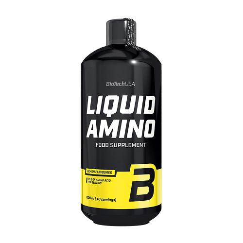 BioTechUSA Liquid Amino (1000 ml, Lămâie)